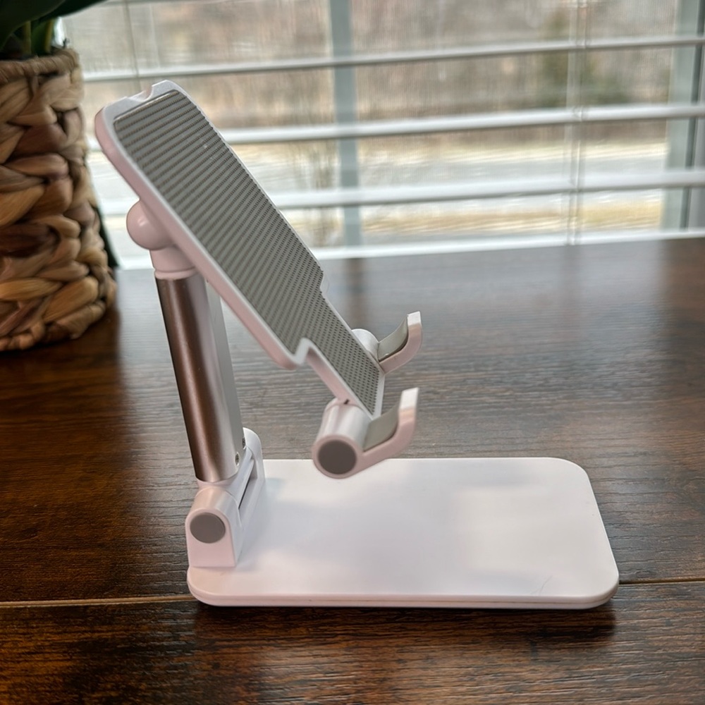 SaharaCase Foldable Stand For Cellphone & Tablets White